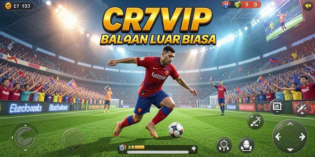 Screenshot utama CR7VIP menampilkan aksi balap yang mendebarkan dan grafis memukau.