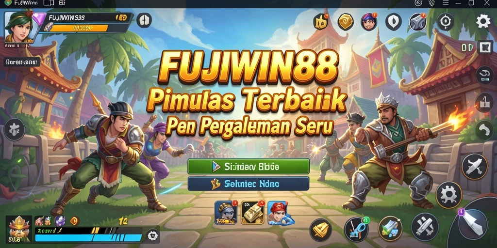 Screenshot utama FUJIWIN88 menampilkan aksi gameplay Simulation yang menarik.