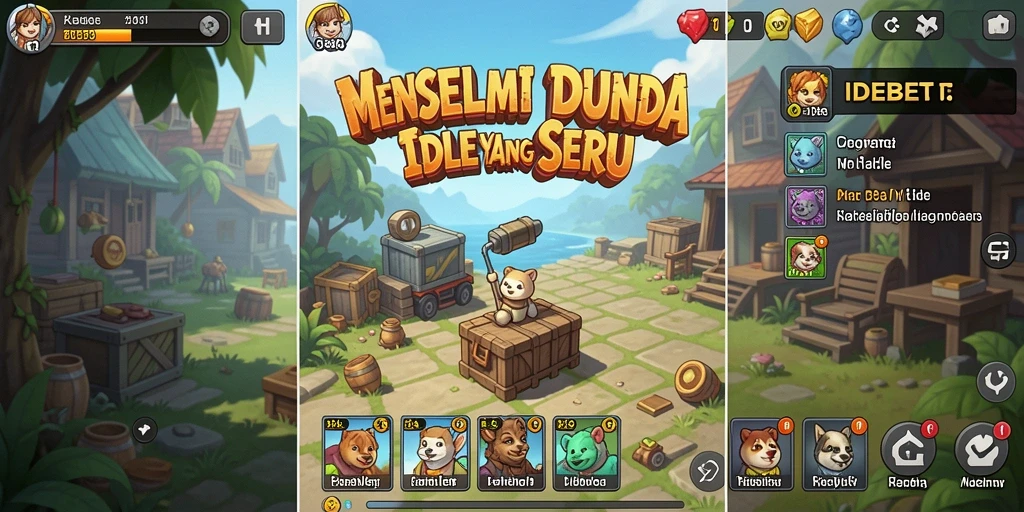 Tampilan seru dari gameplay IDEBET yang mengasyikkan dan interaktif.