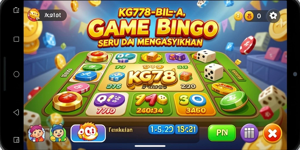 Tampilan menarik gameplay Bingo KG778 yang seru.