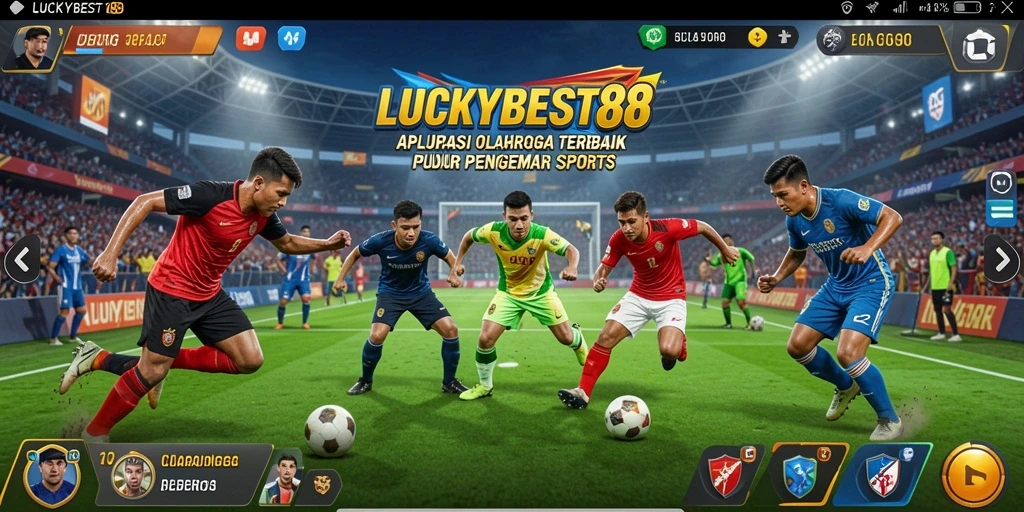 Tampilan gameplay LUCKYBEST88 yang seru dan interaktif.