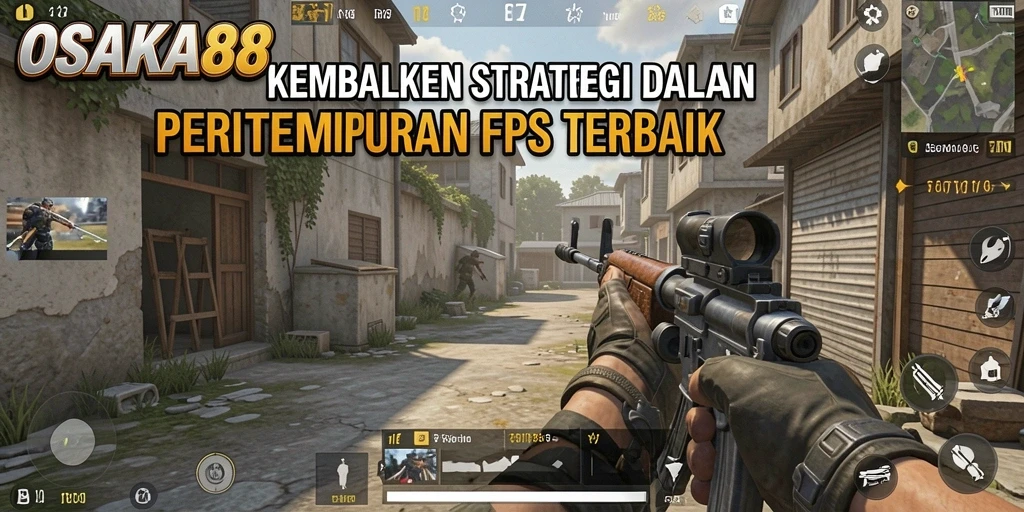 Screenshot gameplay menunjukkan pertempuran seru di OSAKA88.