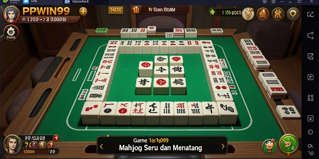 Gameplay seru dan menarik di PPWIN99 Mahjong.