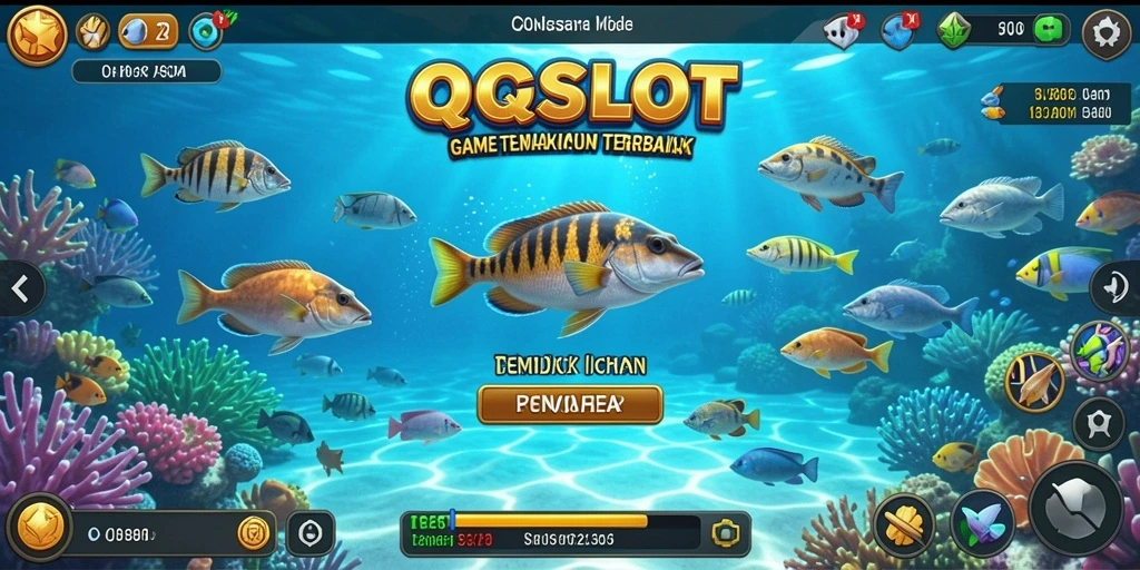 Screenshot gameplay QQSLOT Tembak Ikan yang seru dan menarik.