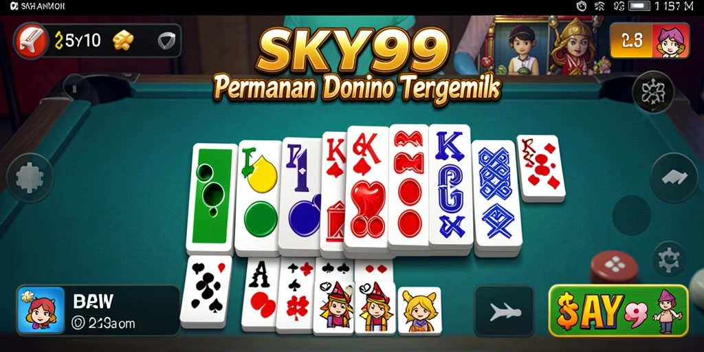 Tampilan gameplay <strong>SKY99</strong> yang menarik dan seru.