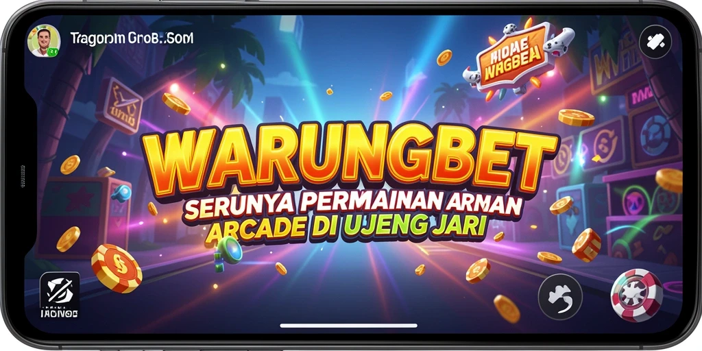 Tampilan gameplay menyenangkan dari WARUNGBET yang penuh warna.